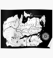 Thedas Map Poster