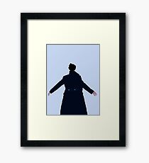 Sherlock The Reichenbach Fall Framed Print