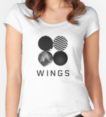 BTS - Wings Women's Fitted Scoop T-Shirt
