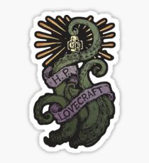 H.P. LOVECRAFT Tentacle Sticker