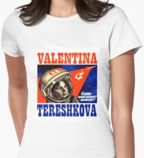 Valentina Tereshkova Women's Fitted T-Shirt
