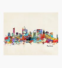 manchester skyline Photographic Print