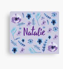 Bridal Personalised Canvas Print