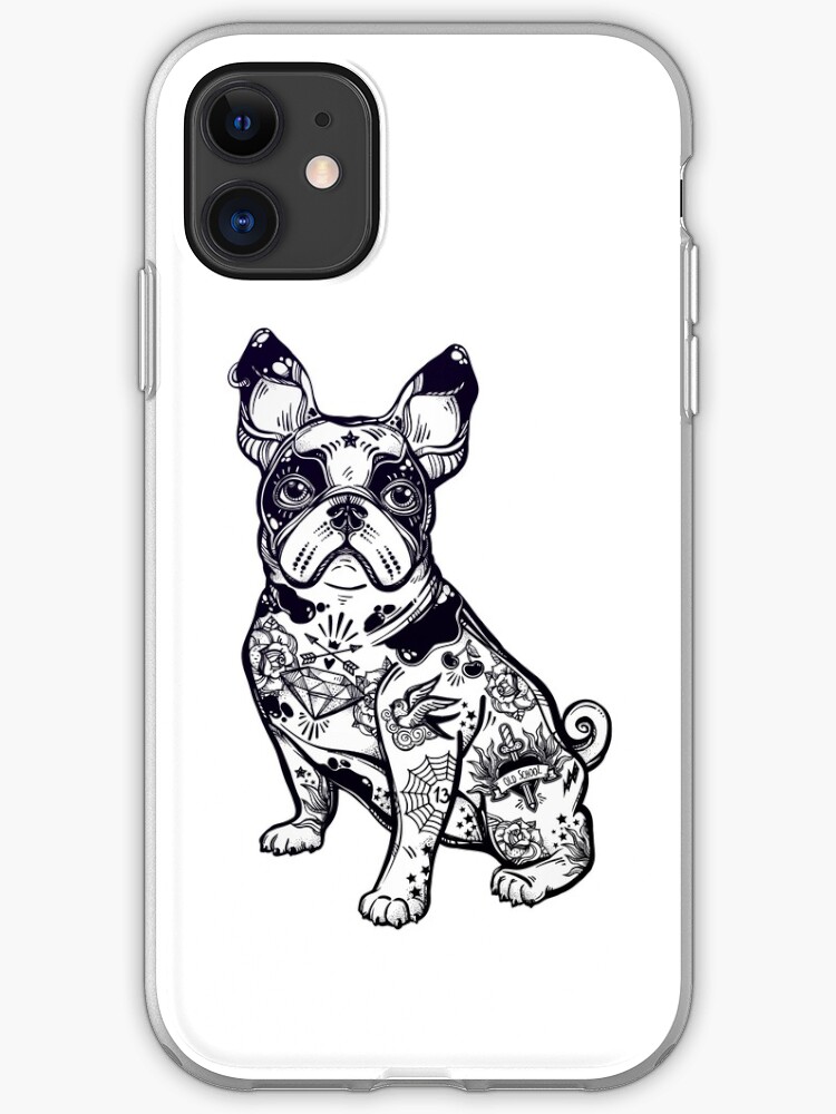 Tattooed Dog - Pug iphone 11 case Tattooed Dog - Pug iphone 11 case