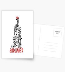 The Gunslinger Postcards