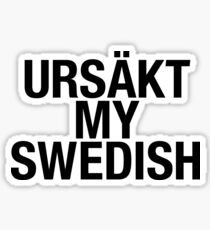 SWEDISH Sticker