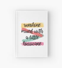 Cuaderno de tapa dura Sol mezclado con un pequeño huracán