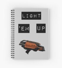 Heatwave. Light 'em up Spiral Notebook