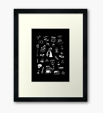 Magic Stuff Black Framed Print