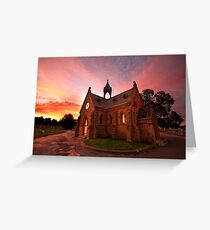 Bendigo Cemetery, Victoria, Australia Greeting Card