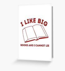 Big Books Greeting Card