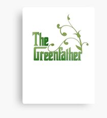 The Greenfather: Environmental Parody Metal Print
