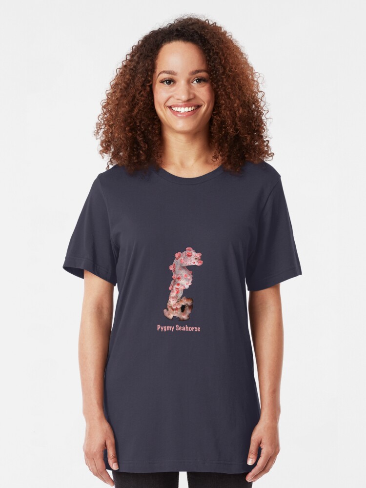 Alternate view of Pygmy Seahorse Slim Fit T-Shirt