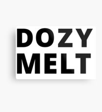 Lienzo metálico DOZY MELT