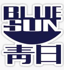 Blue Sun (original) Sticker