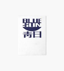 Blue Sun (original) Art Board