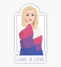 Stella Gibson - Love is love Sticker