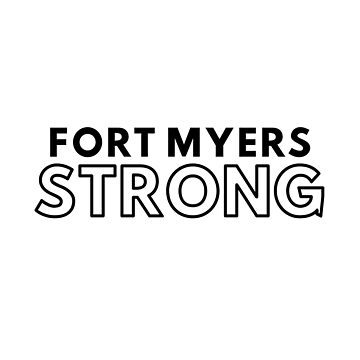 Artwork thumbnail, Fort Myers Florida Strong - Hurricane Survivor  by KingdomPen