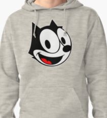 Felix the Cat face Pullover Hoodie