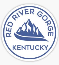 Red River Schlucht Sticker