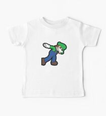 Luigi Dab Baby Tee
