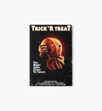 Trick 'r Treat Halloween Poster Impression rigide