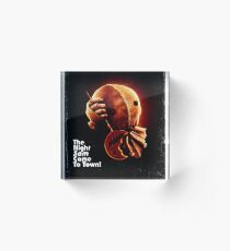 Trick 'r Treat Halloween Poster Acrylic Block