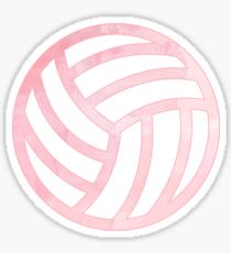 Rosa Volleyball Sticker