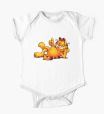 Garfield Relaxing Short Sleeve Baby One-Piece