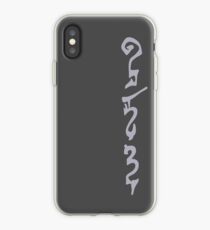 Rata Tafar Tapan - Archaisch (Silber) iPhone-Hülle & Cover