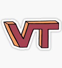 Virginia Tech Sticker Sticker