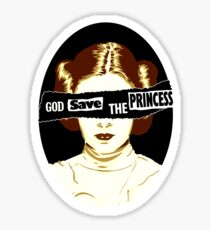 God Save the Princess Sticker