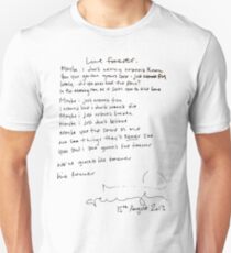 LIVE FOREVER - (handwritten - NG) Unisex T-Shirt