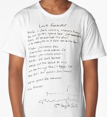 LIVE FOREVER - (handwritten - NG) Long T-Shirt