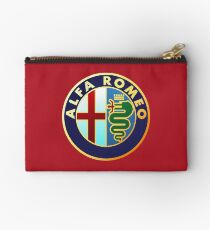 Alfa Romeo - Classic Car Logos Zipper Pouch