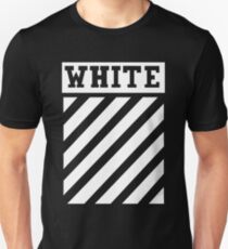 white white lines Unisex T-Shirt