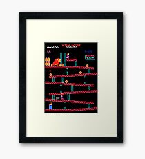 Arcade Kong Framed Print