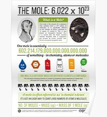 Avogadro und der Maulwurf Poster