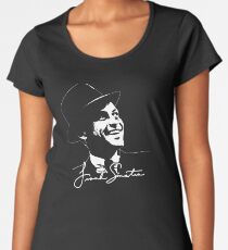Frank Sinatra - Portrait and signature Women's Premium T-Shirt