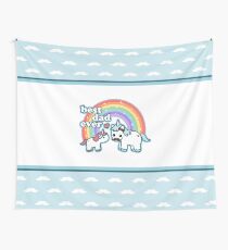 Tela decorativa El mejor papá del unicornio