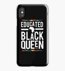 Educated Melanin Queen iPhone Case
