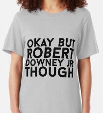 Robert Downey Jr. Slim Fit T-Shirt