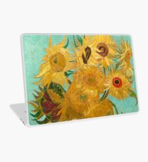 Vase with Twelve Sunflowers by Vincent Van Gogh 1889 Laptop Skin