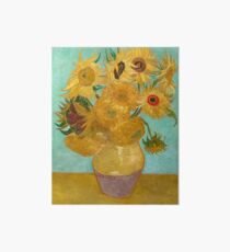 Vase with Twelve Sunflowers by Vincent Van Gogh 1889 Art Board