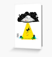 Primary Dogs XI: Obduction Greeting Card