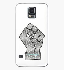 "Whatever the hell we want" on white background Case/Skin for Samsung Galaxy
