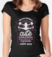 Cheerleader Cute Women's Fitted Scoop T-Shirt