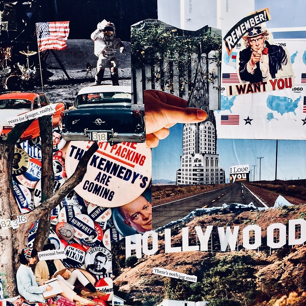 American Dream Collage &quot; by BlimateBhange | Redbubble