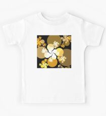 Gold Brown Spheres Kids Tee