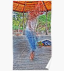 tap dancer (P1140529-P1140540 _Qtpfsgui _Photofiltre _XnView _) Poster